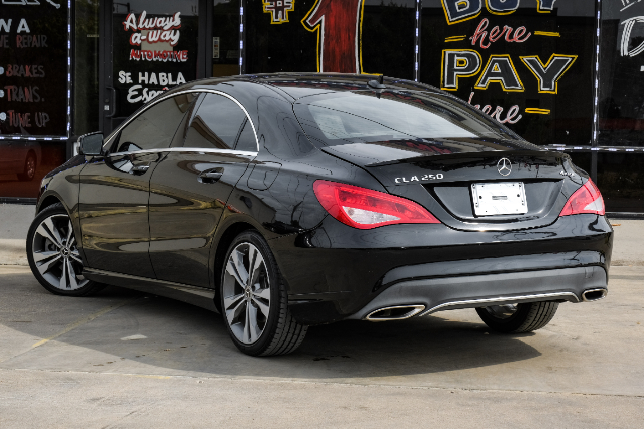 Mercedes-Benz CLA-Class CLA250 4MATIC 2018 Mercedes-Benz CLA-Class CLA250 4MATIC 2018