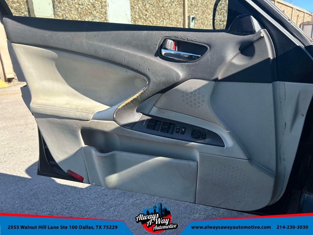 Lexus IS IS 250 6-Speed Sequential 2010