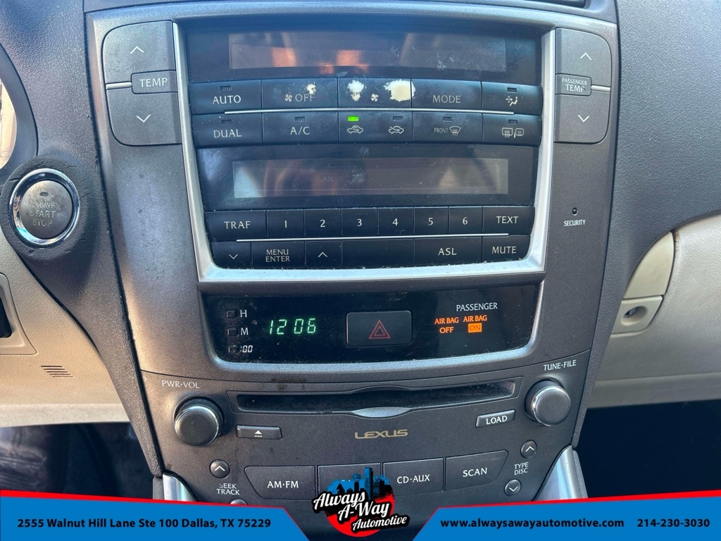 Lexus IS IS 250 6-Speed Sequential 2010