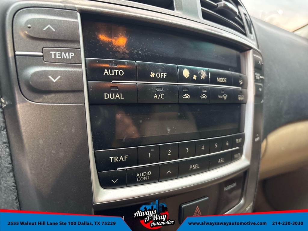 Lexus IS IS 250 6-Speed Manual 2008