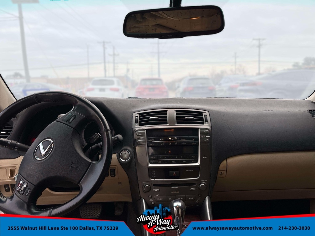 Lexus IS IS 250 6-Speed Manual 2008