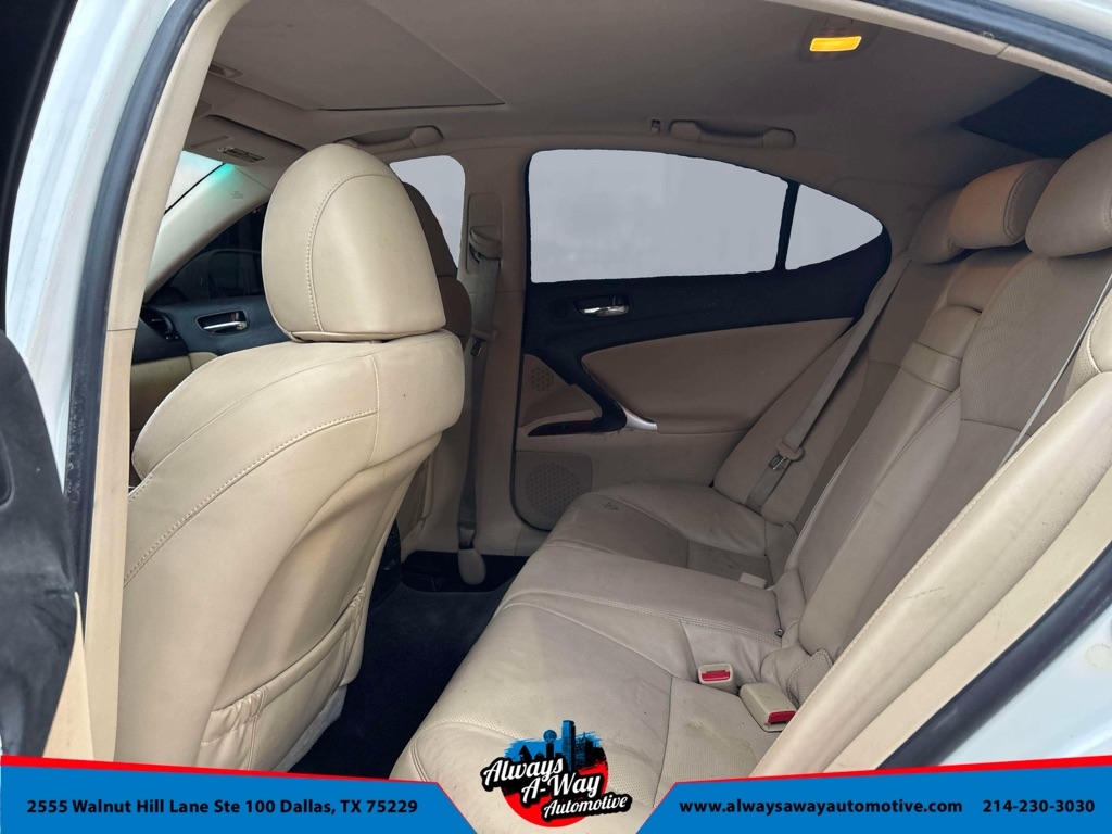 Lexus IS IS 250 6-Speed Manual 2008
