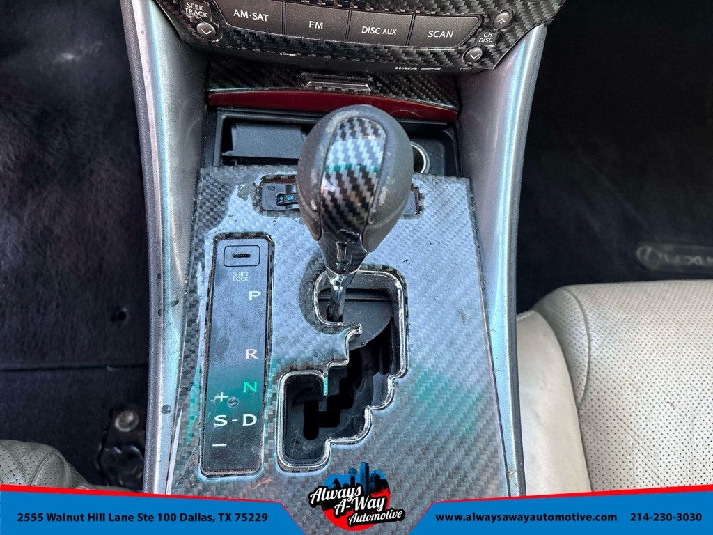 Lexus IS IS 250 6-Speed Manual 2008