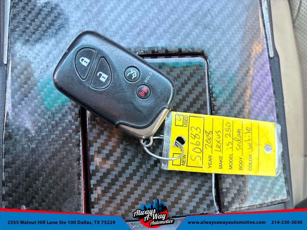 Lexus IS IS 250 6-Speed Manual 2008