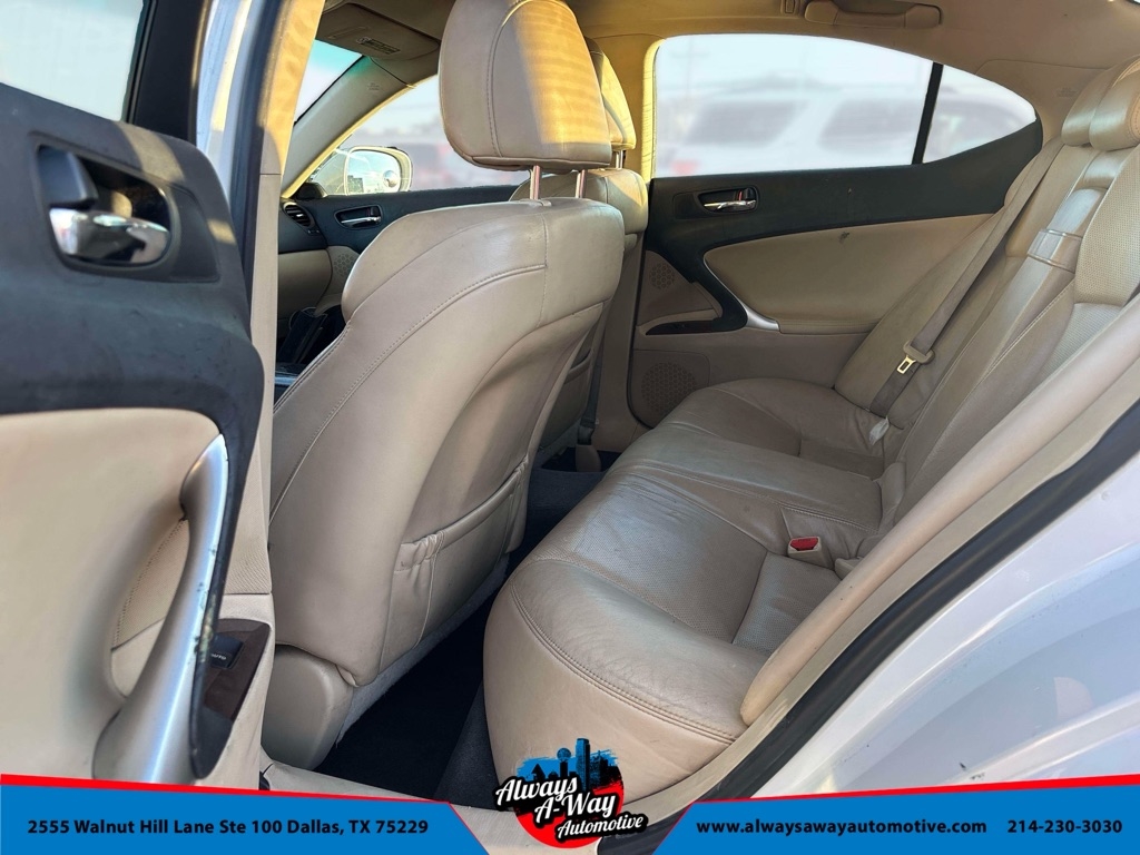 Lexus IS IS 250 6-Speed Manual 2008
