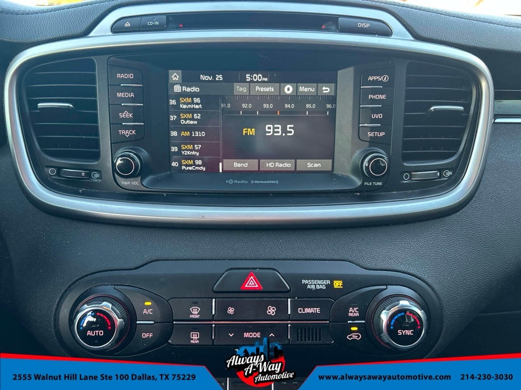 Kia Sorento LX V6 2WD 2017