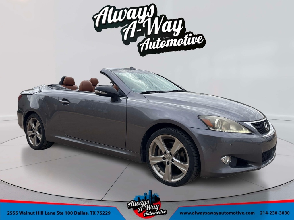 Lexus IS C 250 Manual 2012