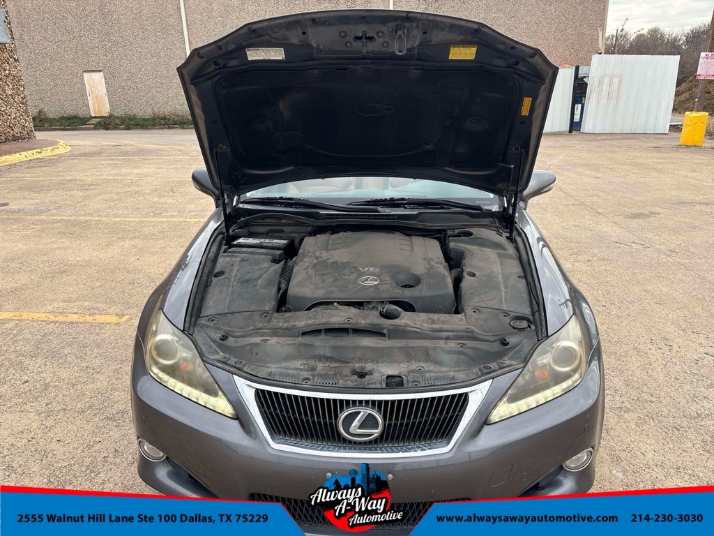 Lexus IS C 250 Manual 2012