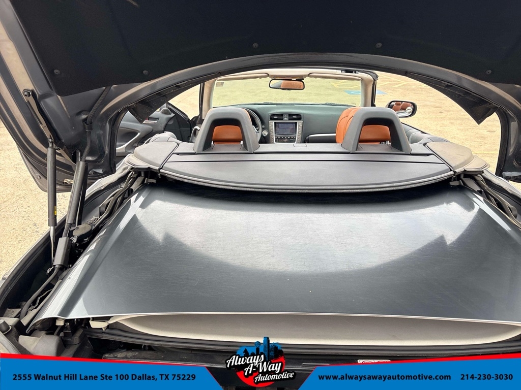 Lexus IS C 250 Manual 2012