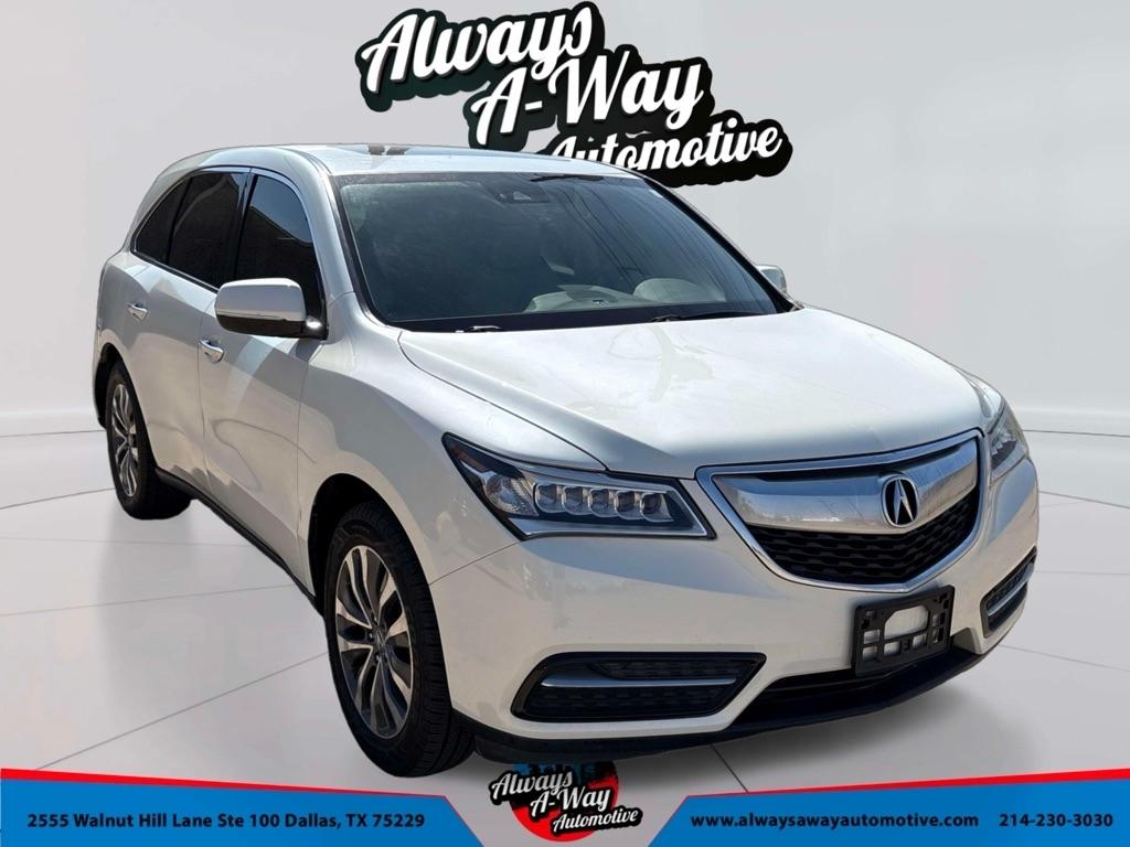 Acura MDX SH-AWD 9-Spd AT w/Tech Package 2016
