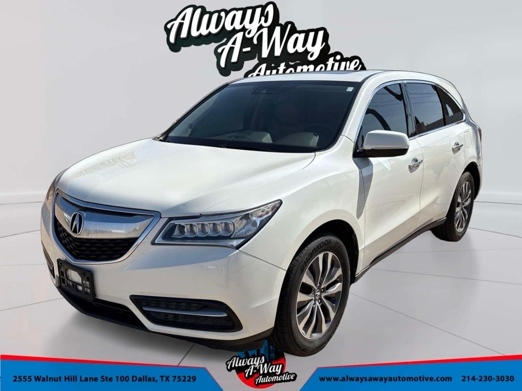 Acura MDX SH-AWD 9-Spd AT w/Tech Package 2016