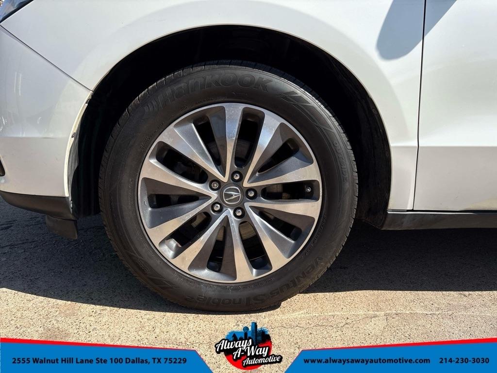 Acura MDX SH-AWD 9-Spd AT w/Tech Package 2016