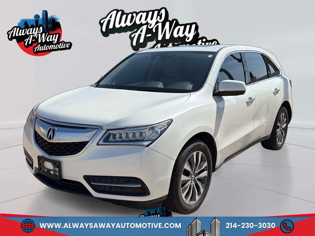Acura MDX SH-AWD 9-Spd AT w/Tech Package 2016