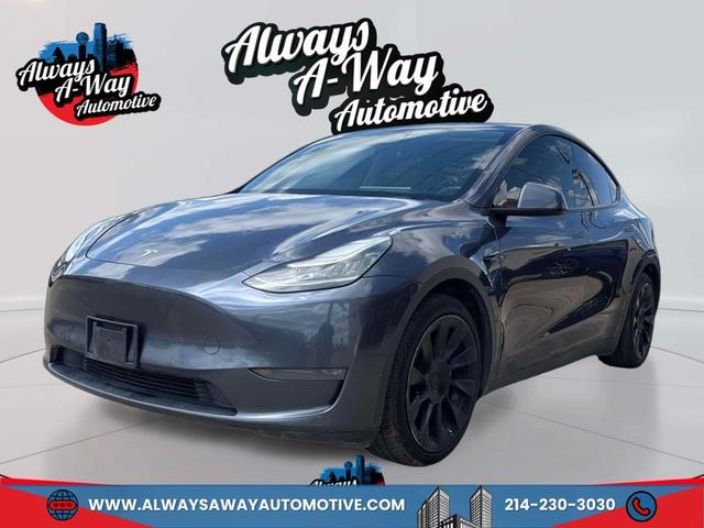 Gray 2020 Tesla Model Y Long Range AWD SUV / Crossover All-Wheel Drive Automatic