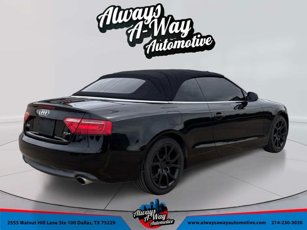 Audi A5 Cabriolet 2.0T FrontTrak Multitronic 2011