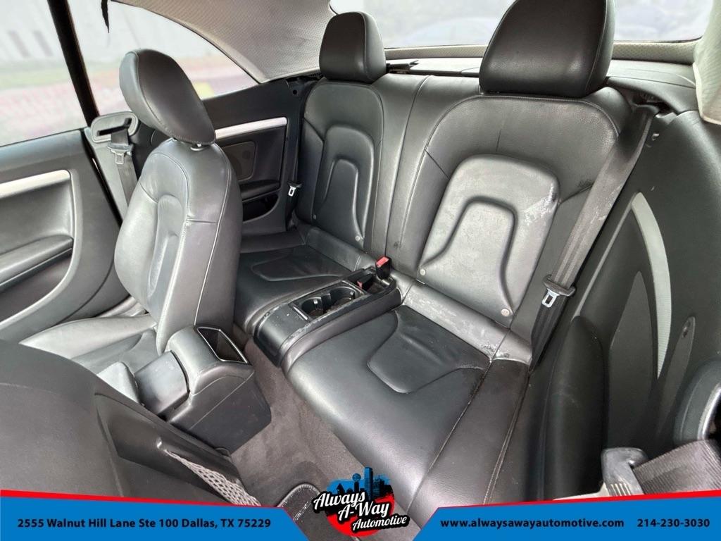 Audi A5 Cabriolet 2.0T FrontTrak Multitronic 2011