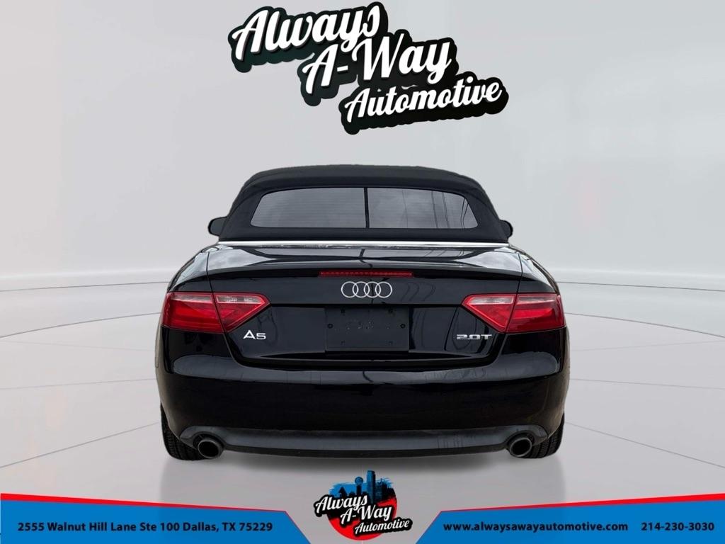 Audi A5 Cabriolet 2.0T FrontTrak Multitronic 2011