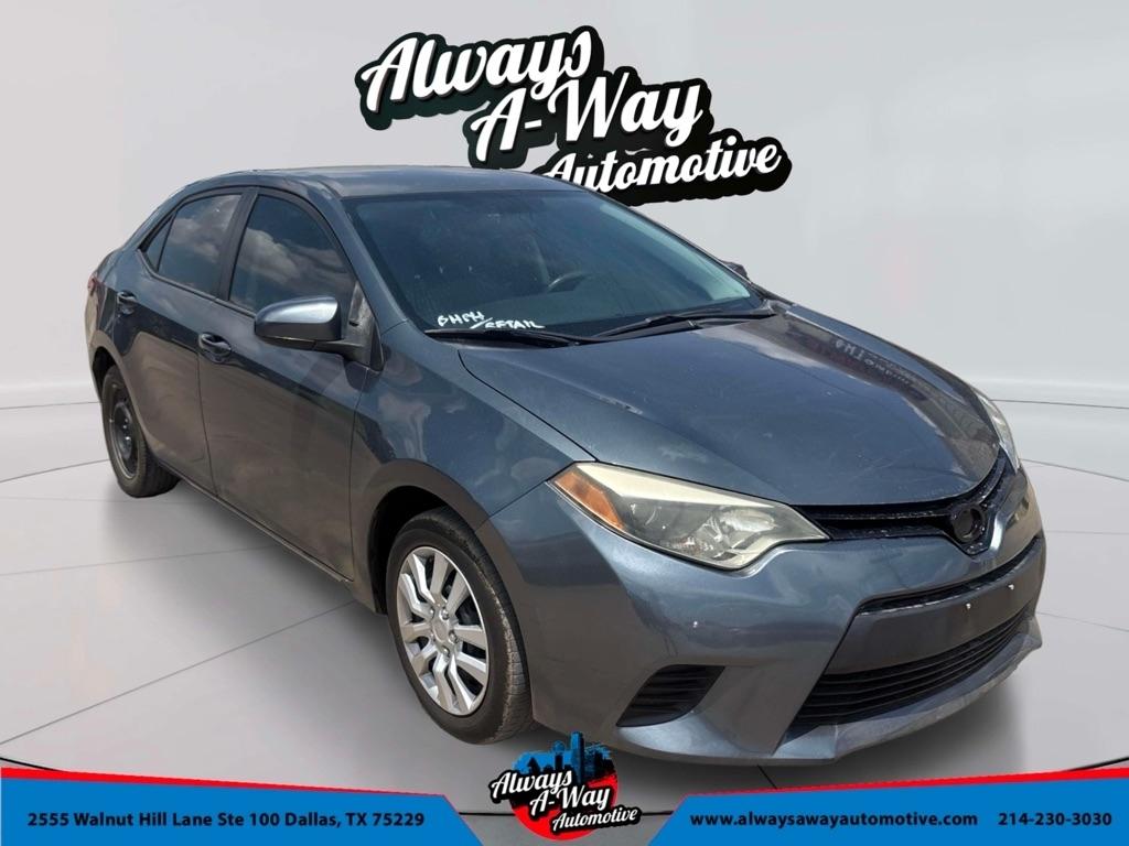 Toyota Corolla LE CVT 2014