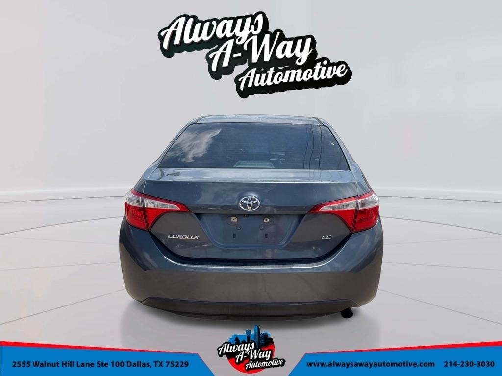 Toyota Corolla LE CVT 2014
