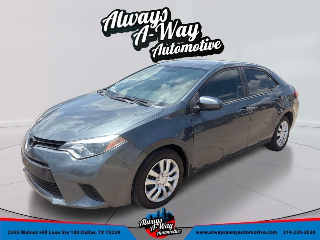 Toyota Corolla LE CVT 2014