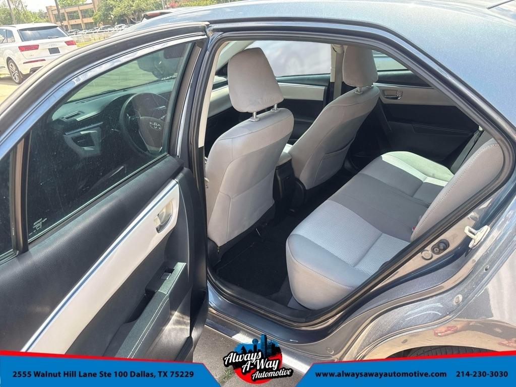 Toyota Corolla LE CVT 2014