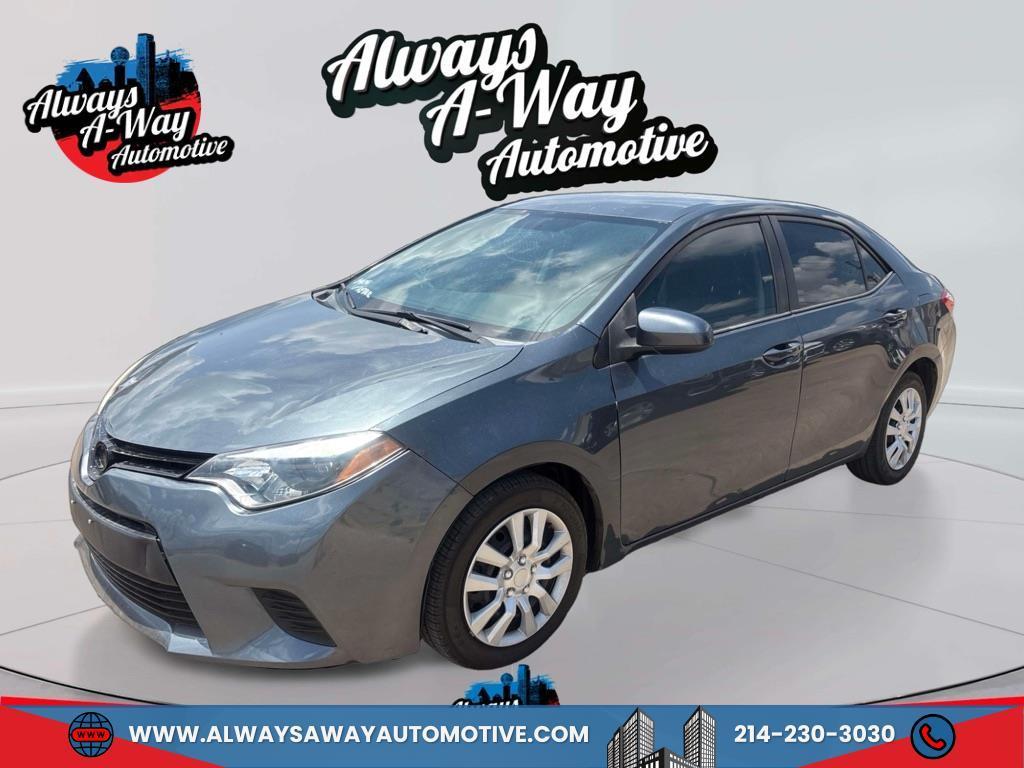 Toyota Corolla LE CVT 2014