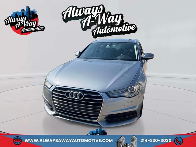 Silver 2017 Audi A6 Sedan Front-Wheel Drive Automatic