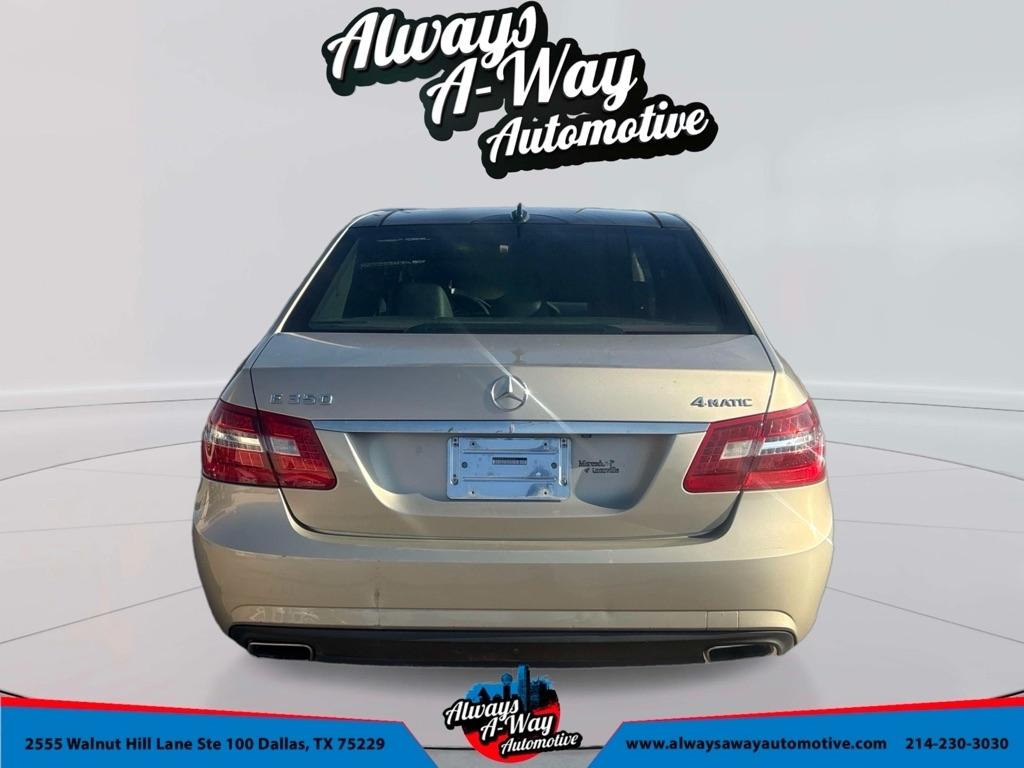 Mercedes-Benz E-Class E350 Sedan 4MATIC 2010