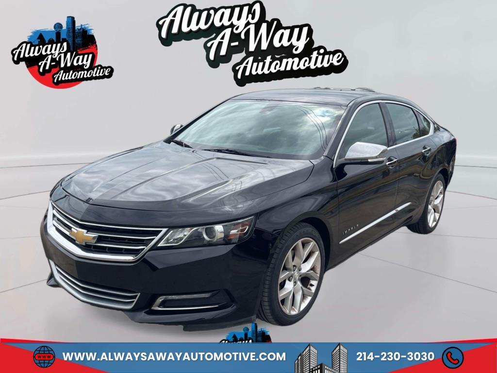 Black 2018 Chevrolet Impala Sedan Front-Wheel Drive Automatic