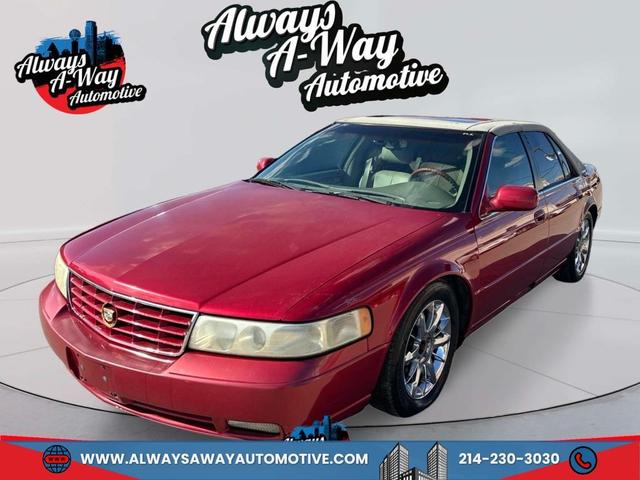 Red 2003 Cadillac Seville Sedan Front-Wheel Drive Automatic