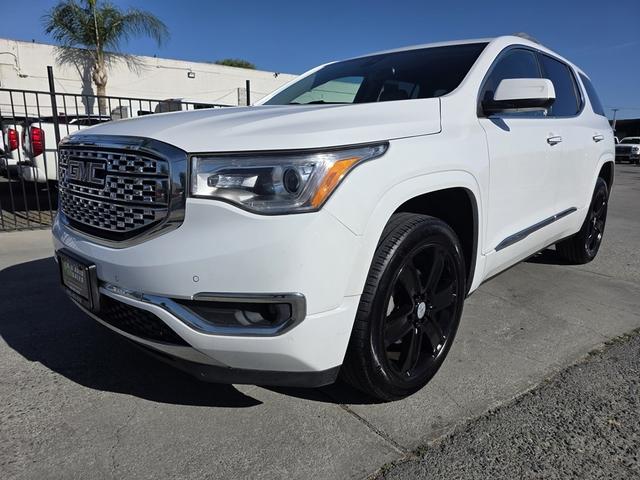 White 2019 GMC Acadia Denali FWD SUV / Crossover Front-Wheel Drive Automatic