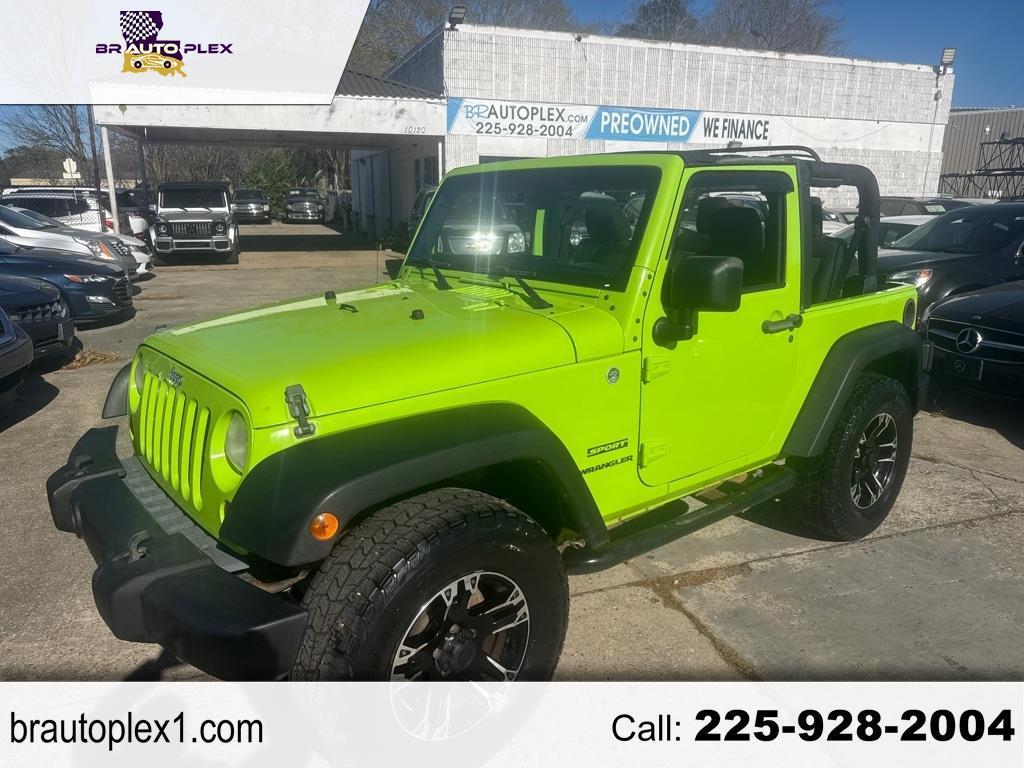 Jeep Wrangler 4WD 2dr Sport 2012