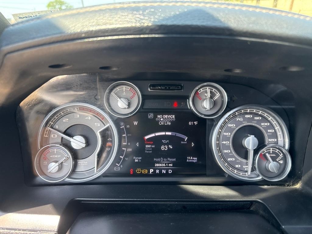 RAM 3500 4WD Crew Cab 169" Longhorn Limited 2016