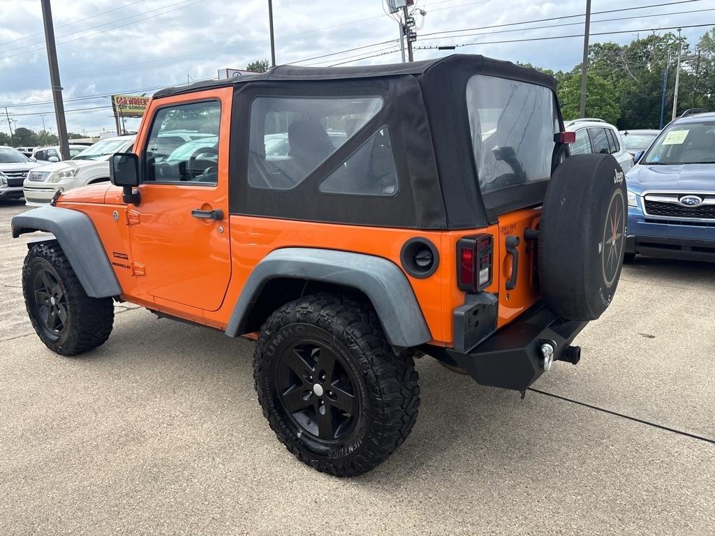Jeep Wrangler 4WD 2dr Sport 2012