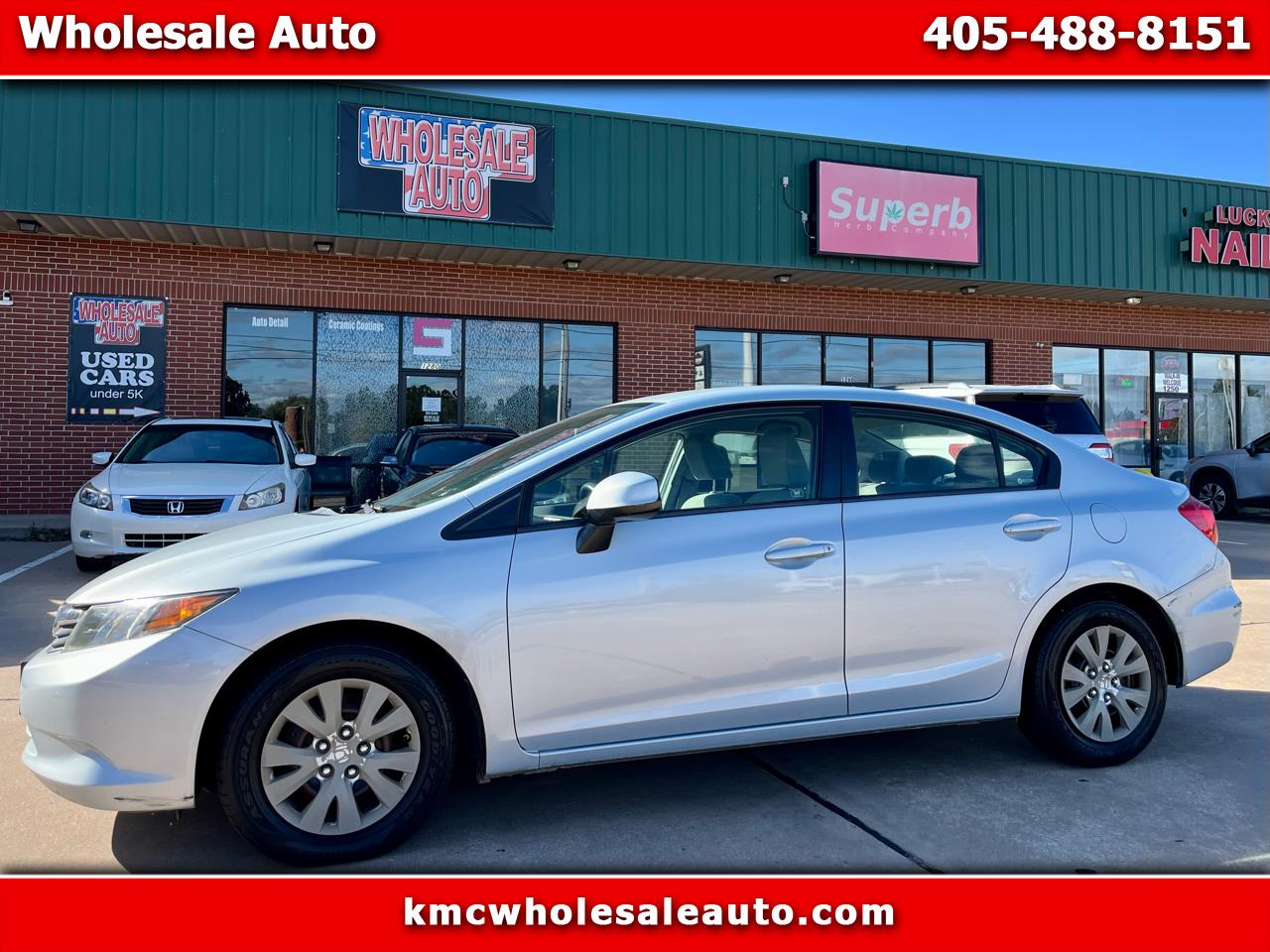 2012 Honda Civic LX Sedan 5-Speed AT