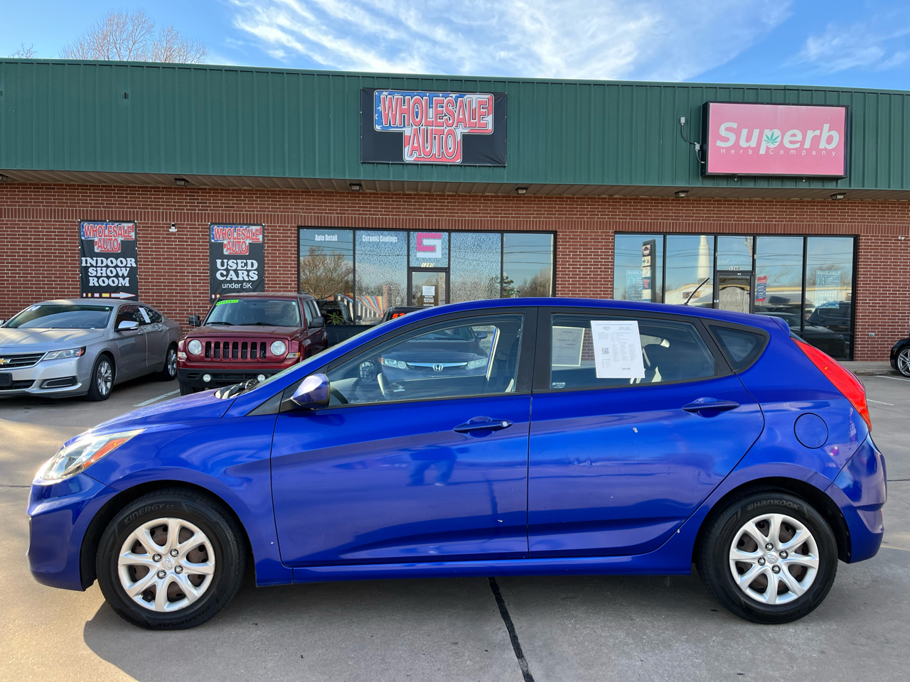 Hyundai Accent 5dr HB Auto GS 2012