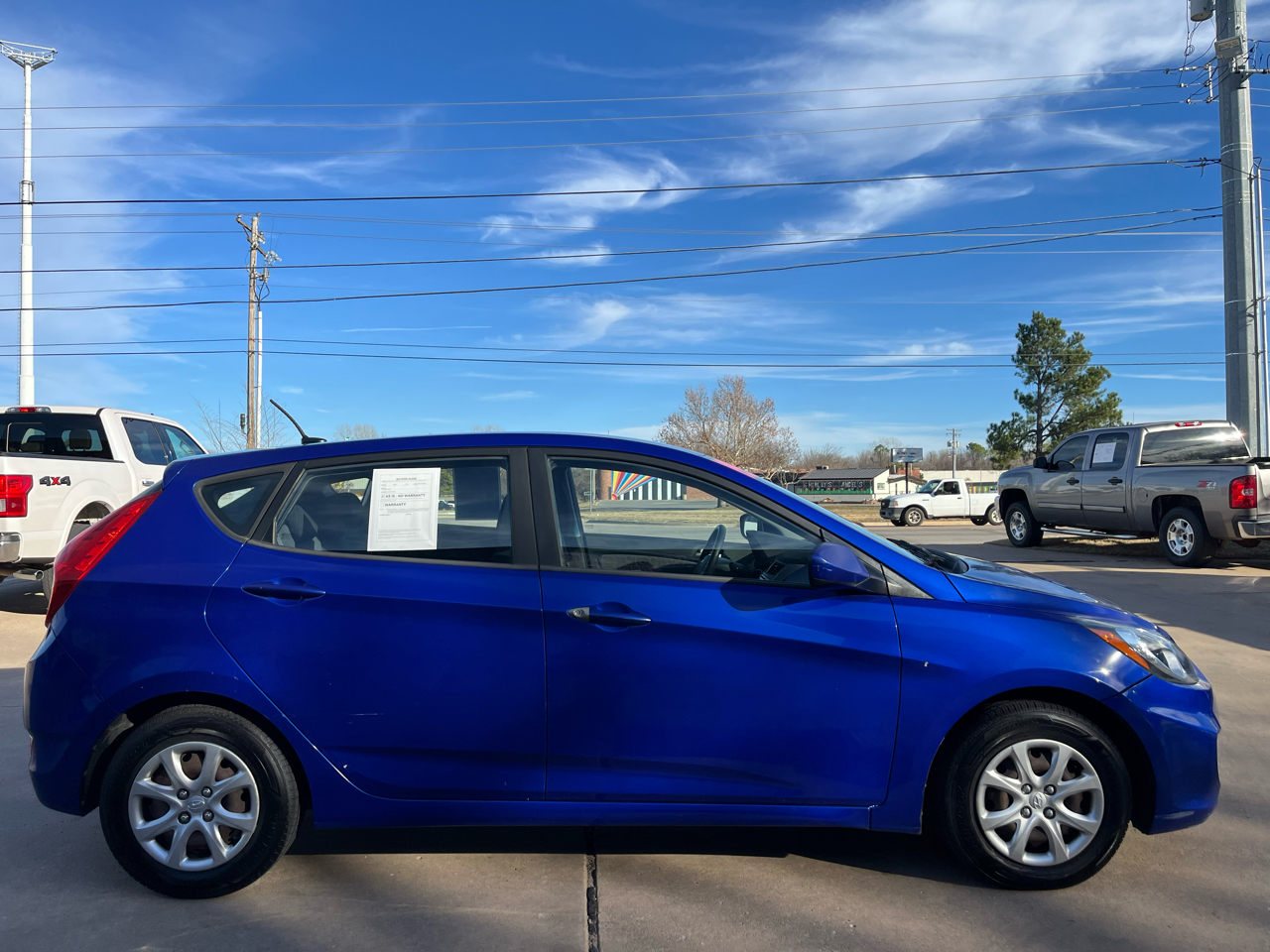 Hyundai Accent 5dr HB Auto GS 2012