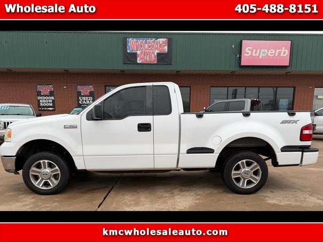 White 2008 Ford F-150 STX Flareside Pickup Truck 4X2 Automatic