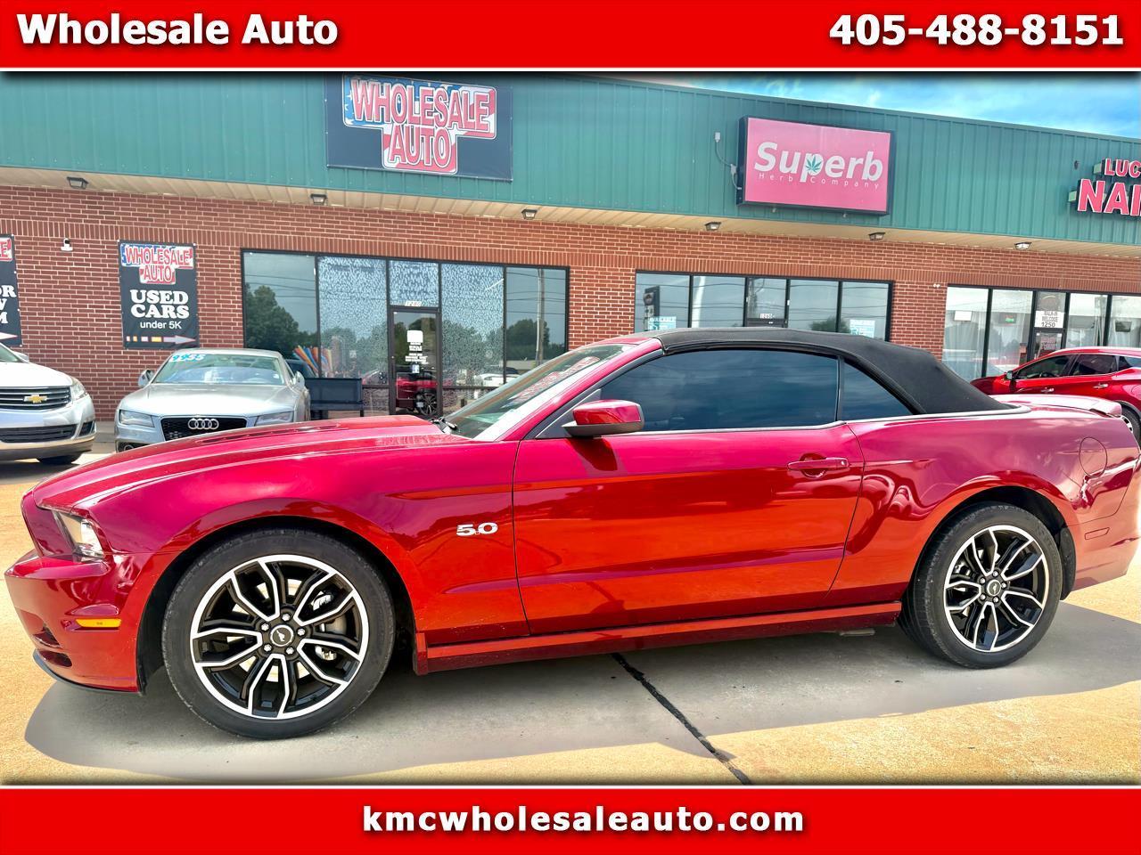 Ford Mustang GT convertible 2014