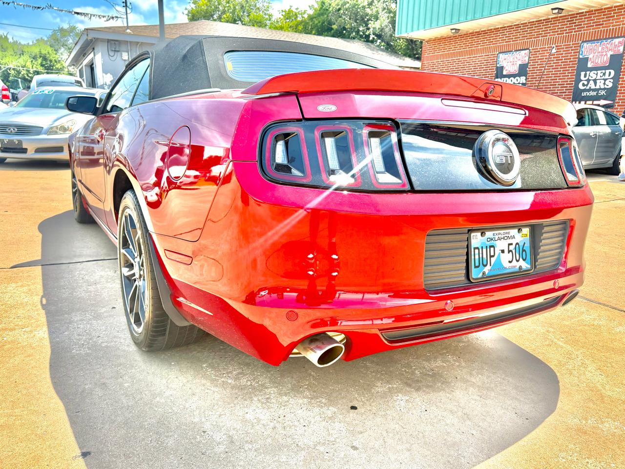 Ford Mustang GT convertible 2014