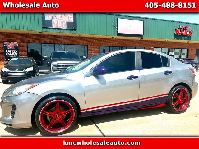 Silver 2013 Mazda MAZDA3 Sedan Front-Wheel Drive
