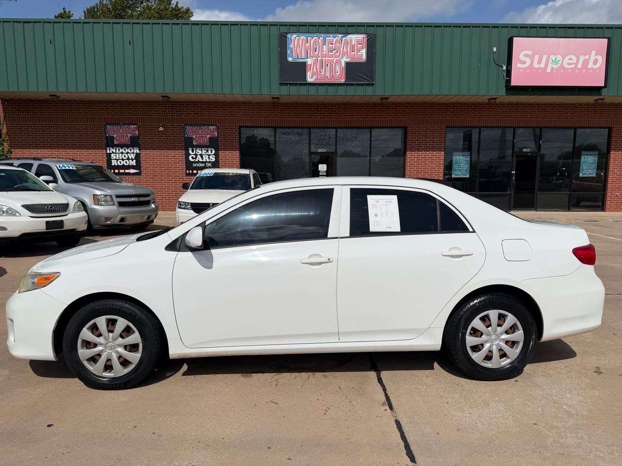 Toyota Corolla L 2013