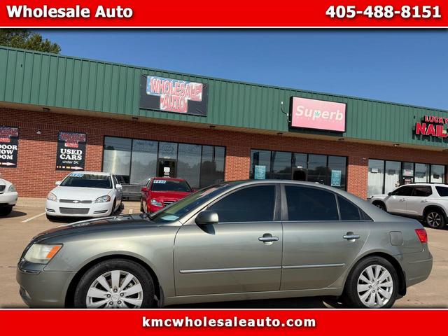 Black 2009 Hyundai Sonata Sedan Front-Wheel Drive Automatic