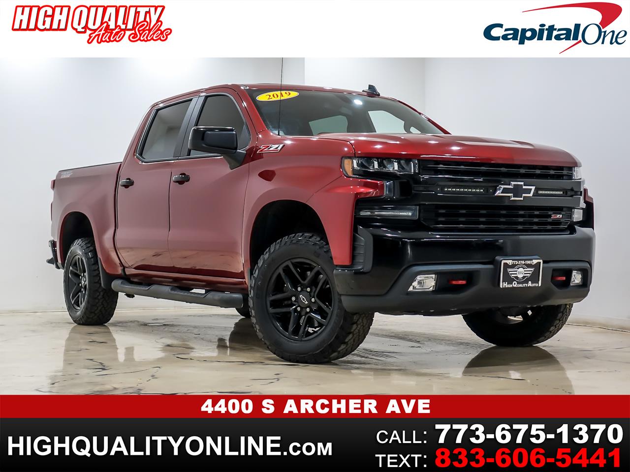 2019 Chevrolet Silverado 1500 LT Trail Boss Crew Cab 4WD