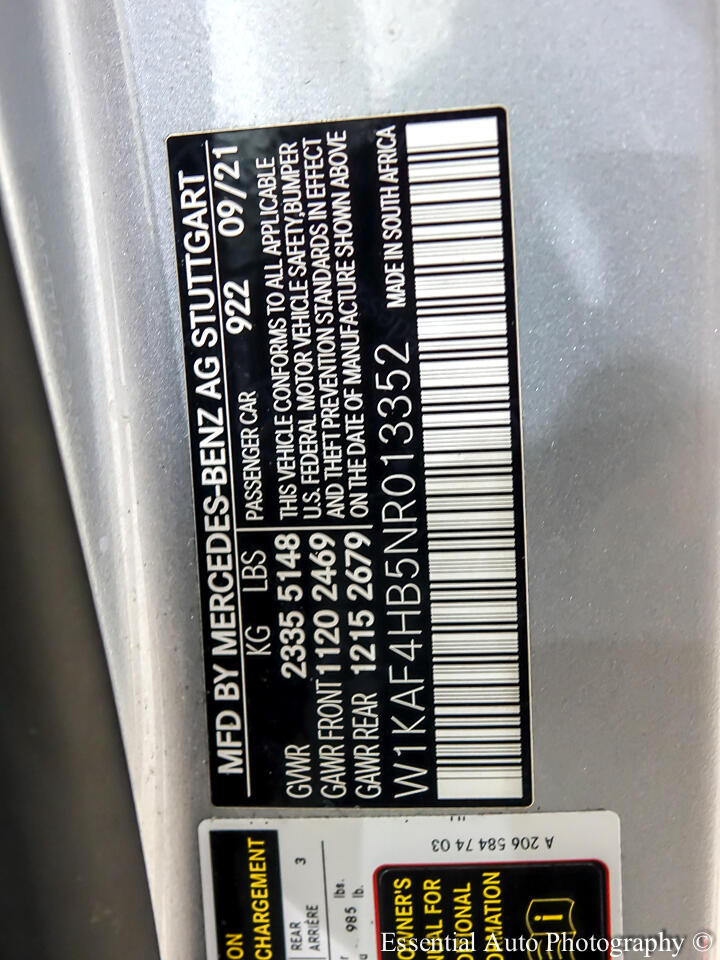 2022 Mercedes Benz C 300 4MATIC Sedan photo 40
