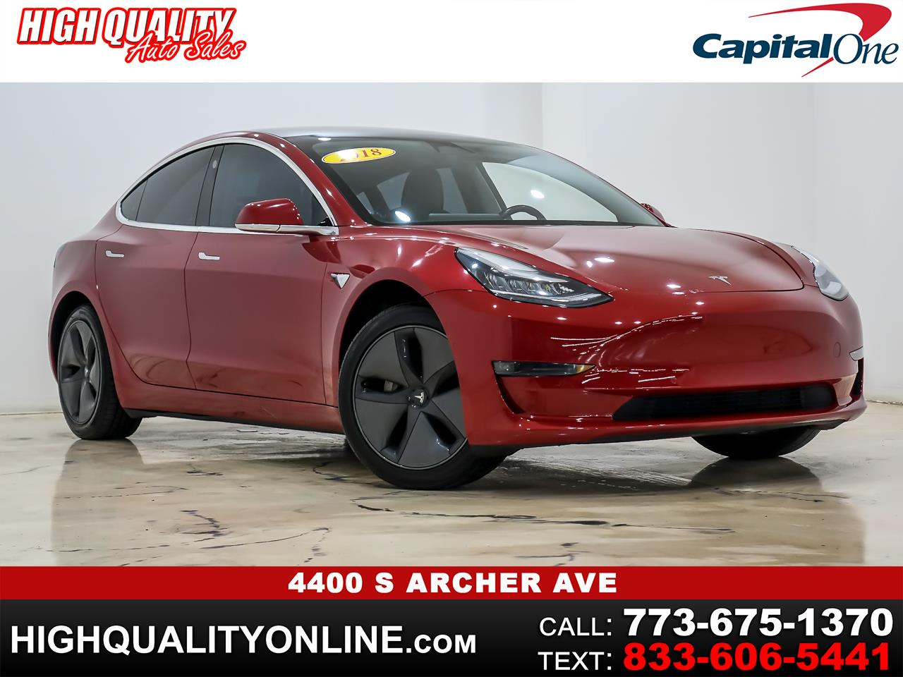Tesla Model 3 Base 2018 Tesla Model 3 Base 2018