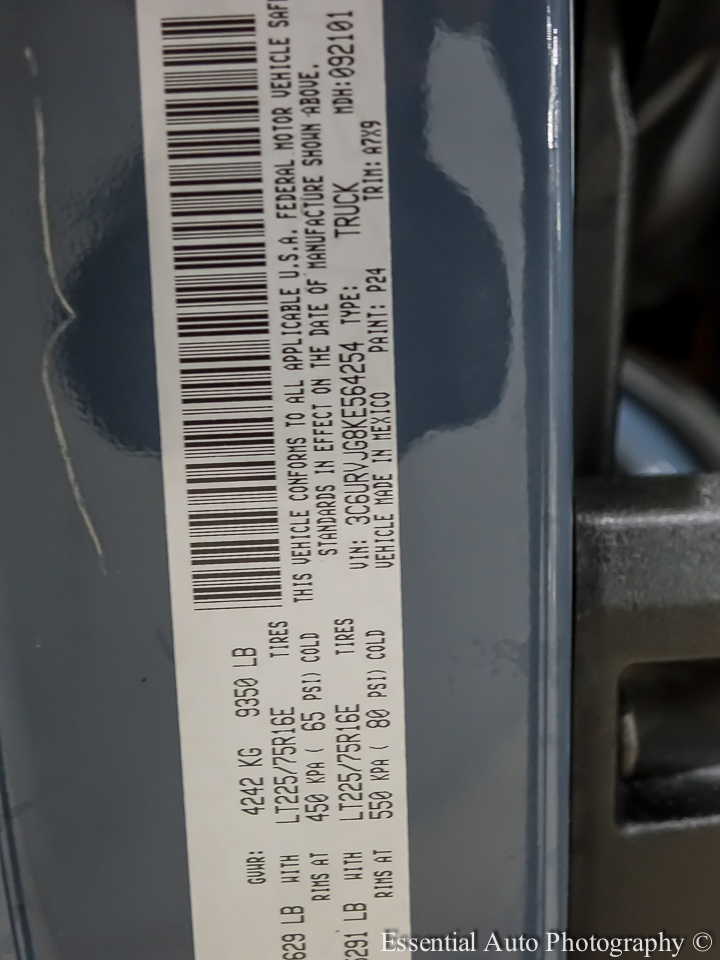 RAM Promaster 3500 High Roof w/Extended Length 2019 RAM Promaster 3500 High Roof w/Extended Length 2019