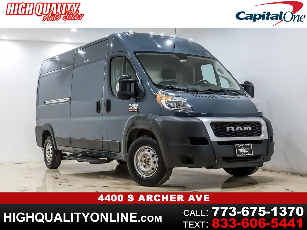 RAM Promaster 2500 High Roof Tradesman 159-in. WB 2019 RAM Promaster 2500 High Roof Tradesman 159-in. WB 2019