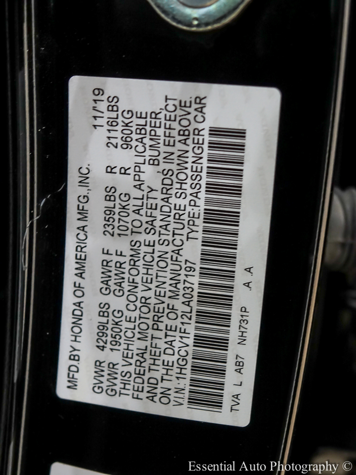 Honda Accord LX CVT 2020 Honda Accord LX CVT 2020