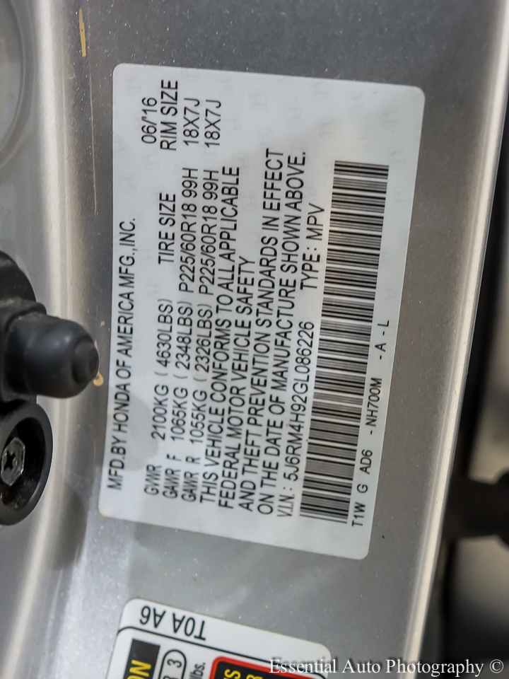 Honda CR-V Touring AWD 2016 Honda CR-V Touring AWD 2016